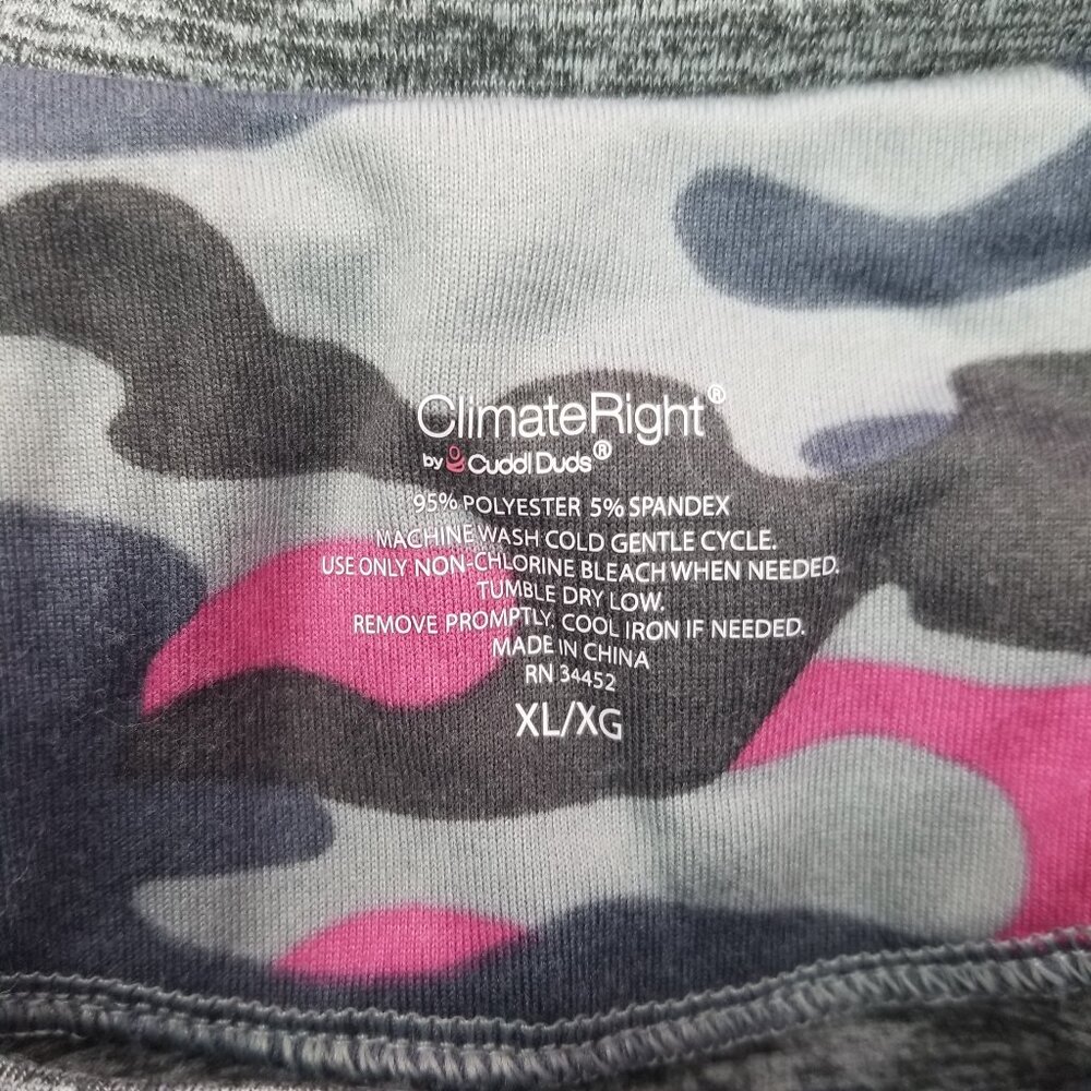 Climate Right Gray Long Sleeve T Shirt Womens XL - Picture 2 of 4